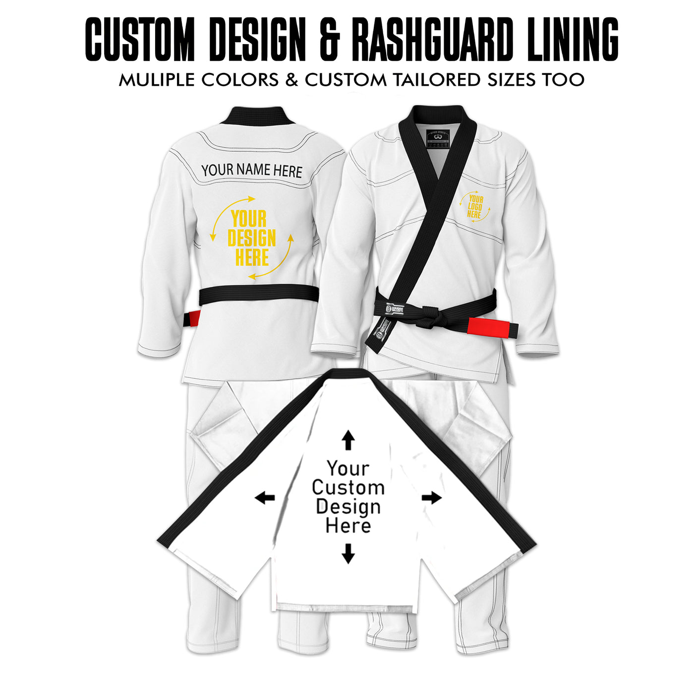 Design Your Own - Premium BJJ GI – Wyrm Sports