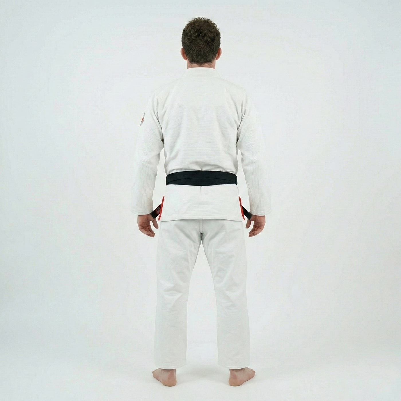 British White Brazilian Jiu Jitsu Gi With Built-in Rash Guard – Wyrm Sports