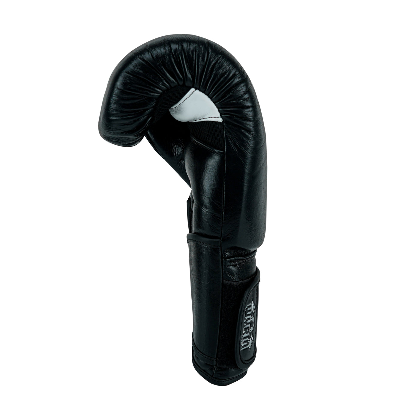 Custom Black Genuine Leather Boxing Training Gloves  C21