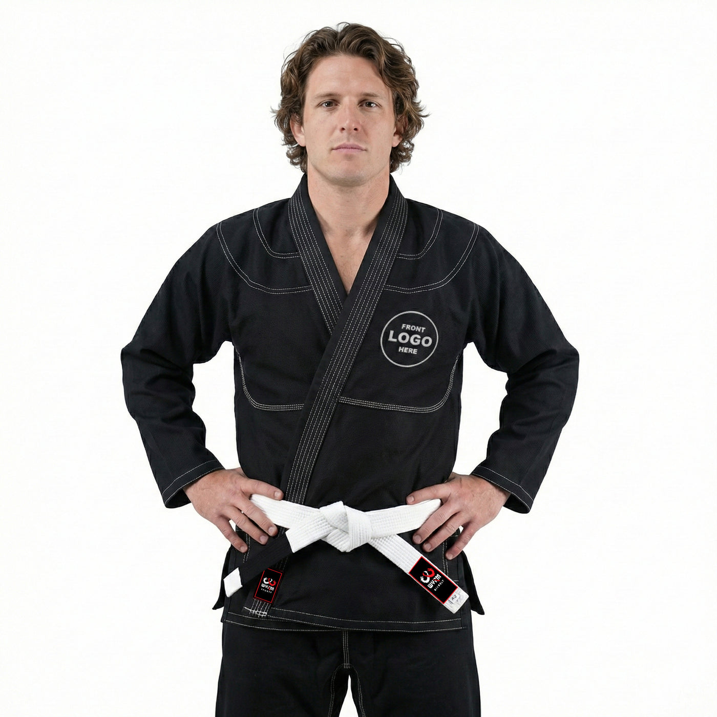 Custom Black Brazilian Jiu Jitsu Gi – Wyrm Sports