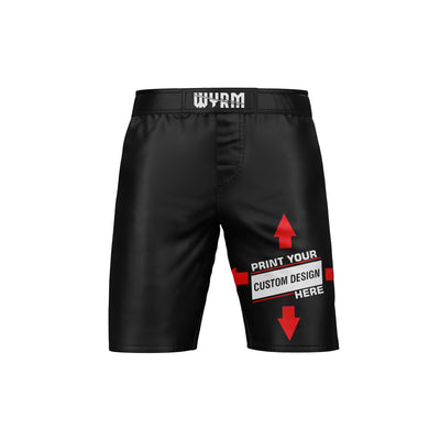 Custom Black MMA Shorts