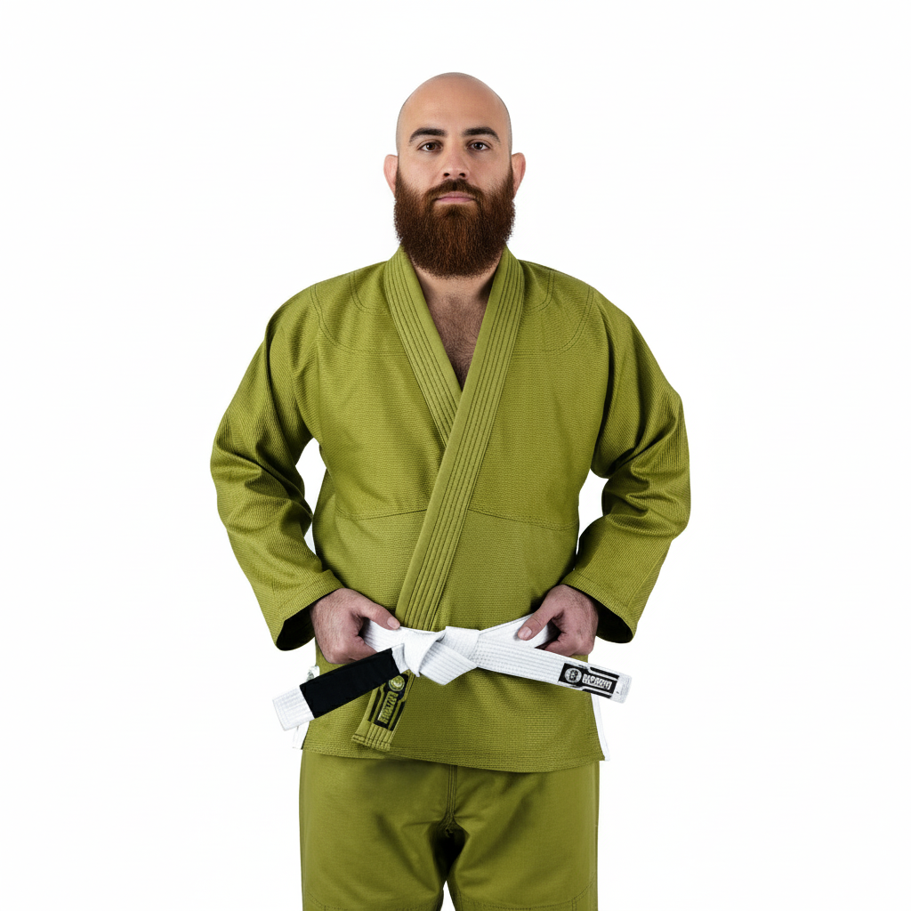 olive green bjj gi