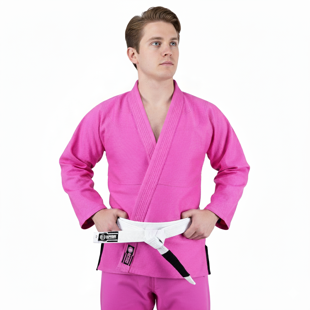 pink bjj gi