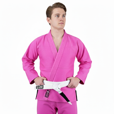 pink bjj gi
