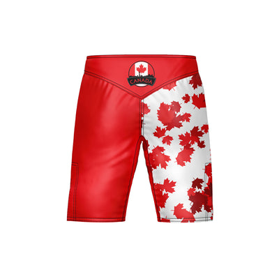 Canadian Patriotic MMA Shorts