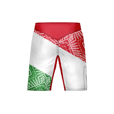 Mexican Patriotic MMA Shorts