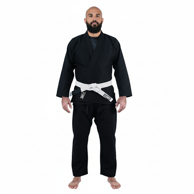 Plain Black Brazilian Jiu Jitsu Gi