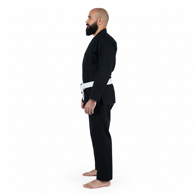 Plain Black Brazilian Jiu Jitsu Gi