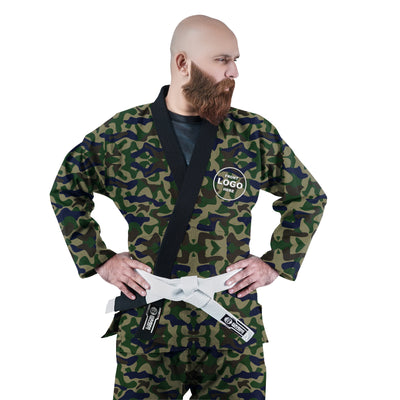 Custom Camo Brazilian Jiu Jitsu Gi