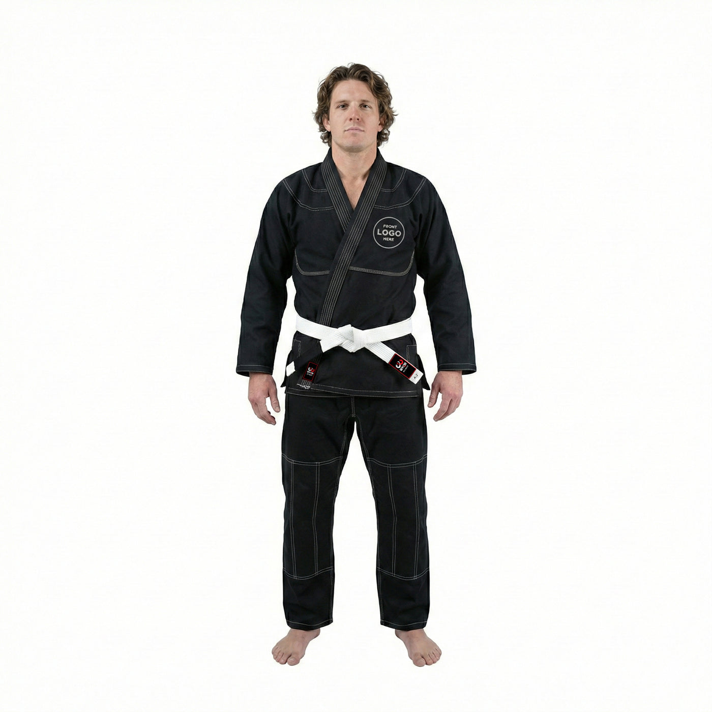 Custom Black Brazilian Jiu Jitsu Gi – Wyrm Sports