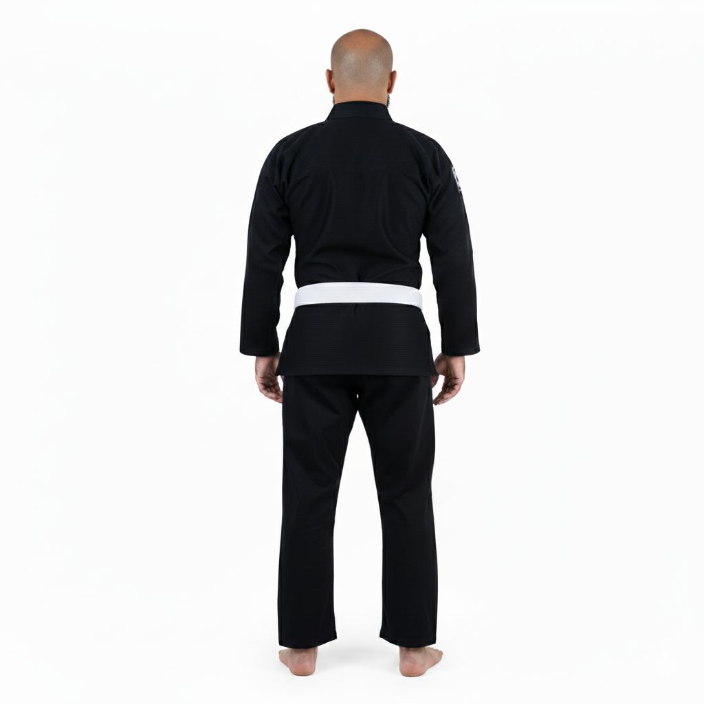 Plain Black Brazilian Jiu Jitsu Gi