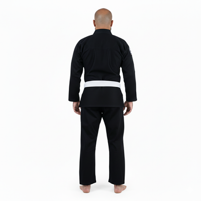 Plain Black Brazilian Jiu Jitsu Gi