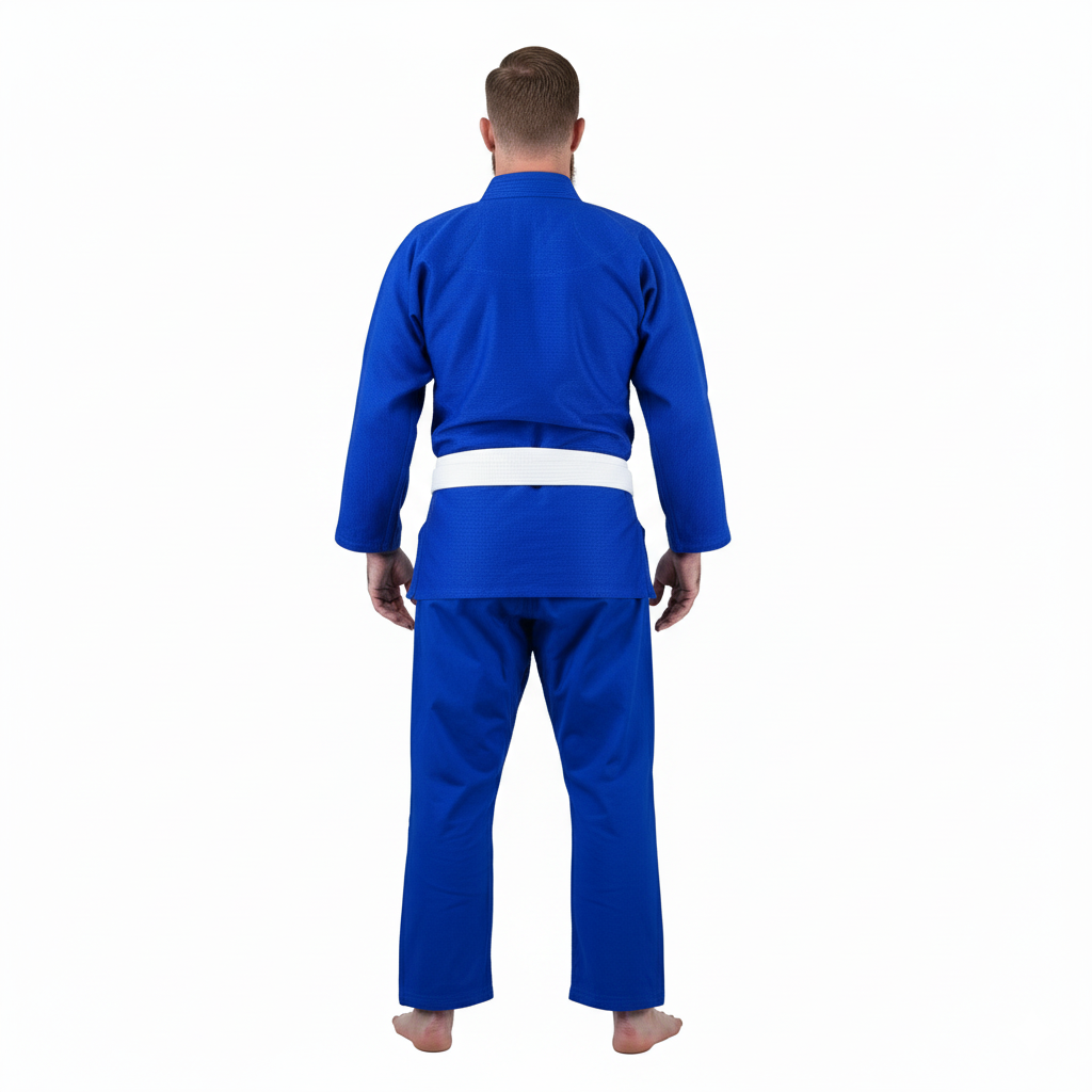 Plain Blue Brazilian Jiu Jitsu Gi