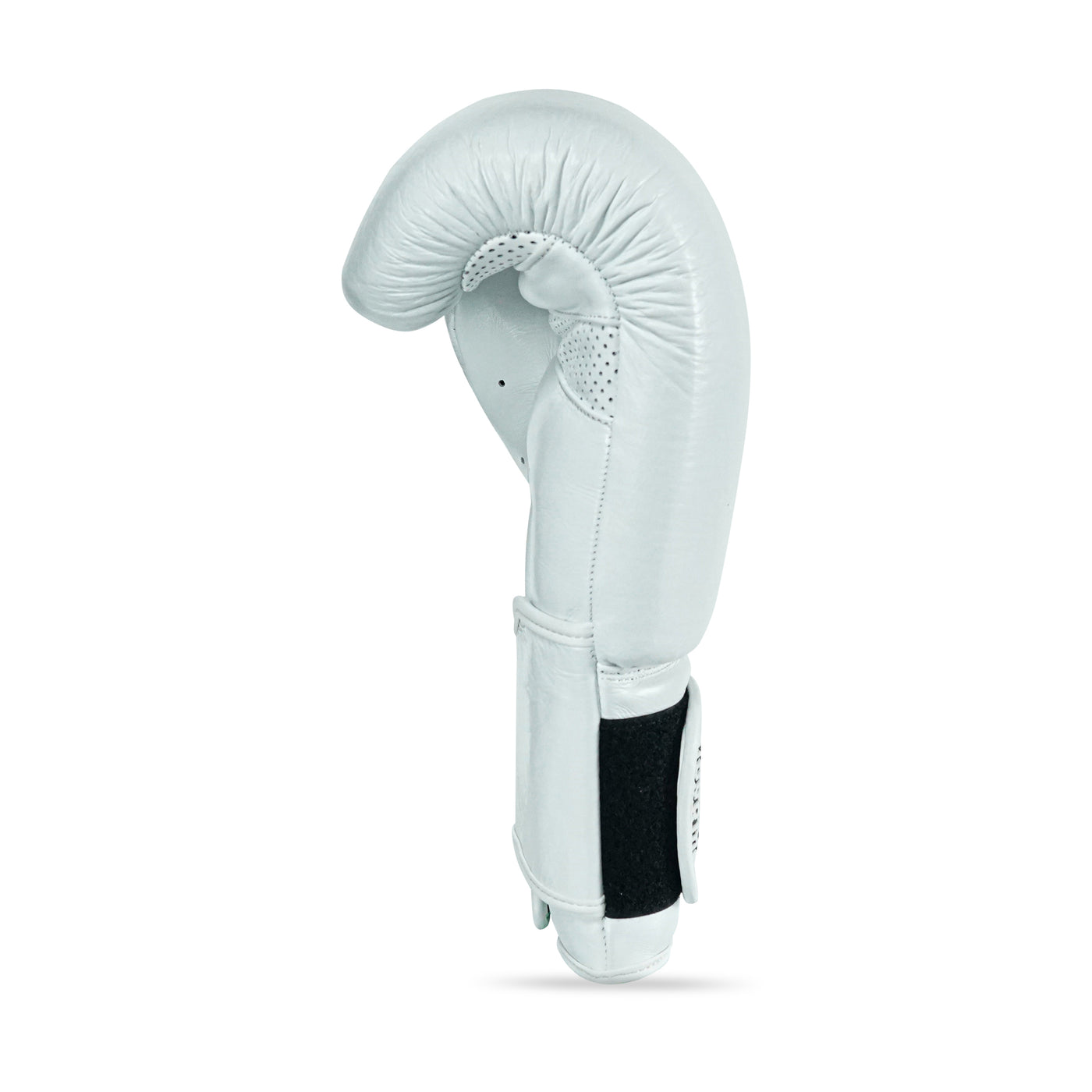 Custom White Genuine Leather Boxing Training Gloves C26