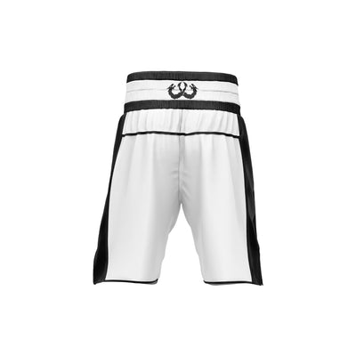 Custom White Boxing Shorts