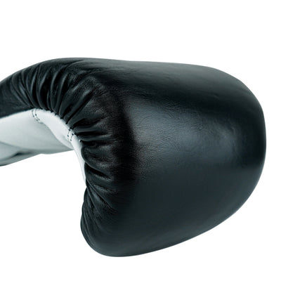 Custom Black Genuine Leather Boxing Training Gloves  C34
