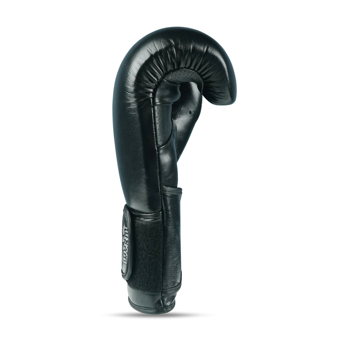 Custom Black Genuine Leather Boxing Training Gloves C26