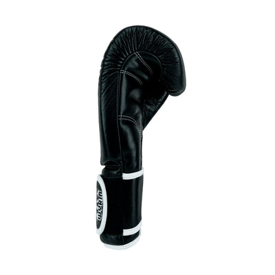 Custom Black Genuine Leather Boxing Training Gloves  C33