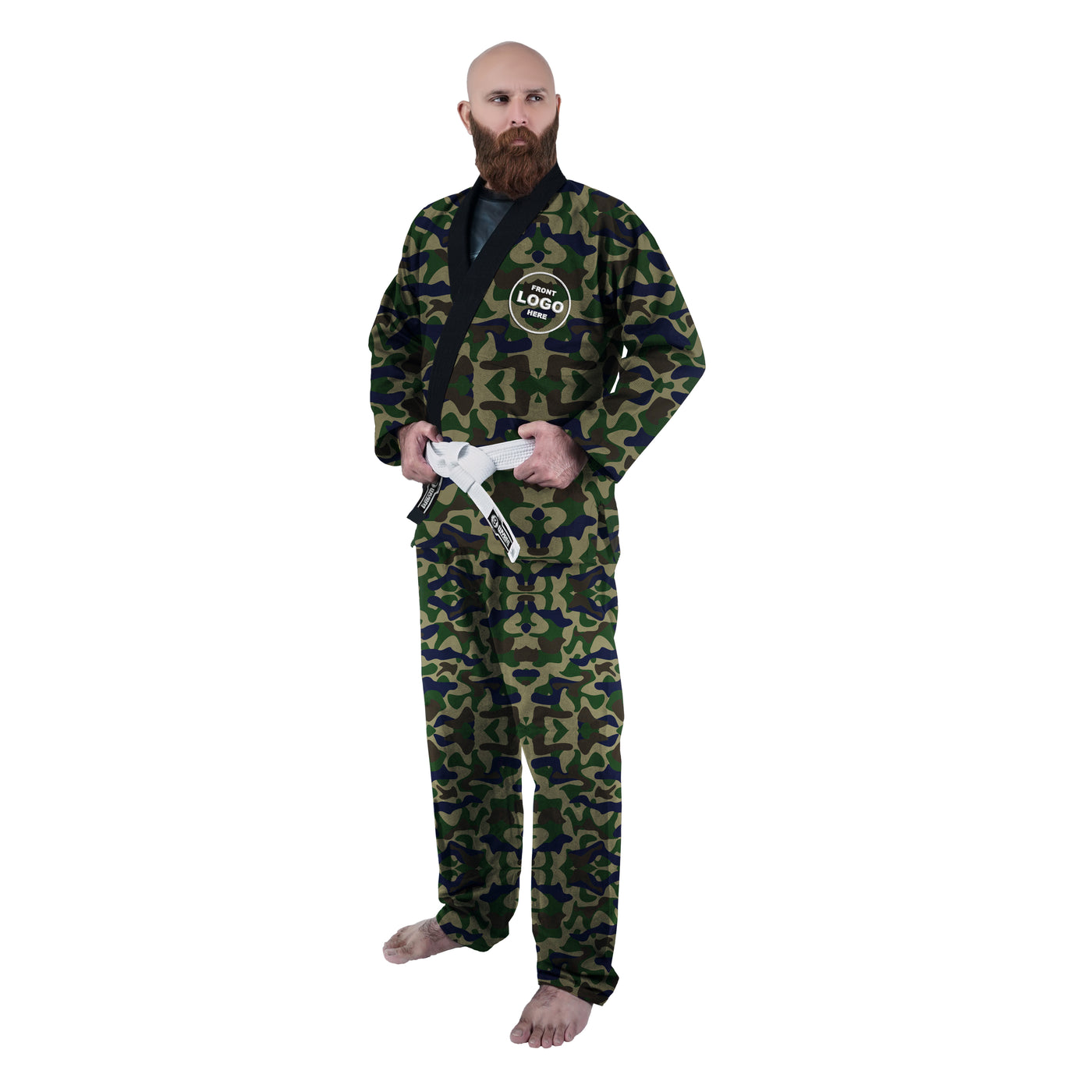 Custom Camo Brazilian Jiu Jitsu Gi