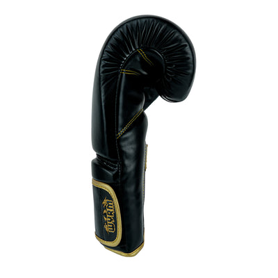 Custom Black PU Leather Boxing Training Gloves  C12