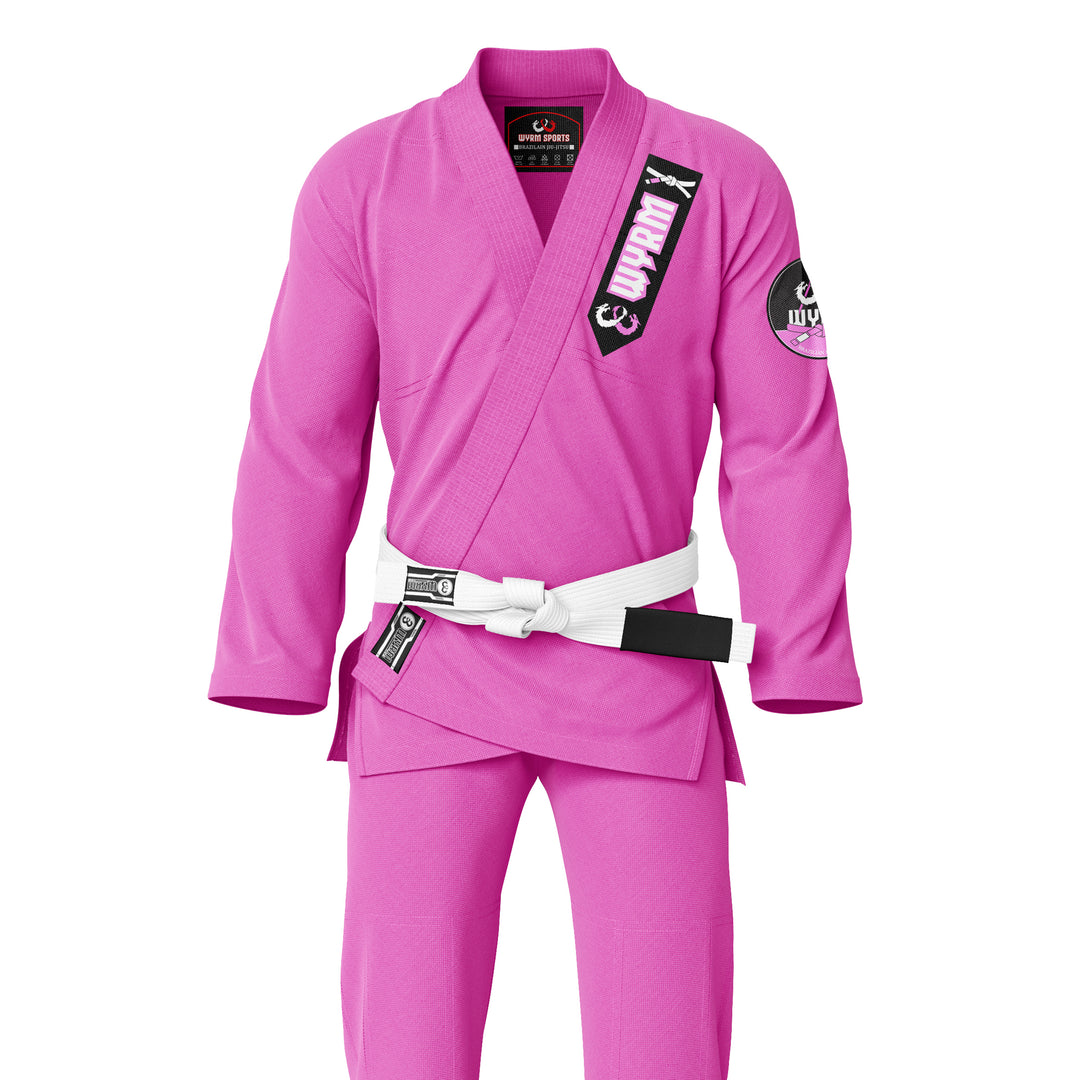 Dandy Pink Brazilian Jiu Jitsu Gi – Wyrm Sports