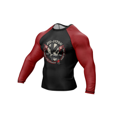 Red Skull Compression Top