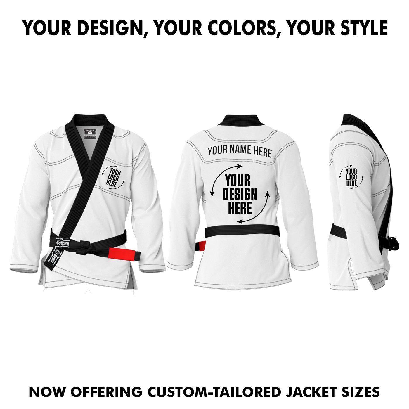 Design Your Own - BJJ GI (Jacket Only) – Wyrm Sports