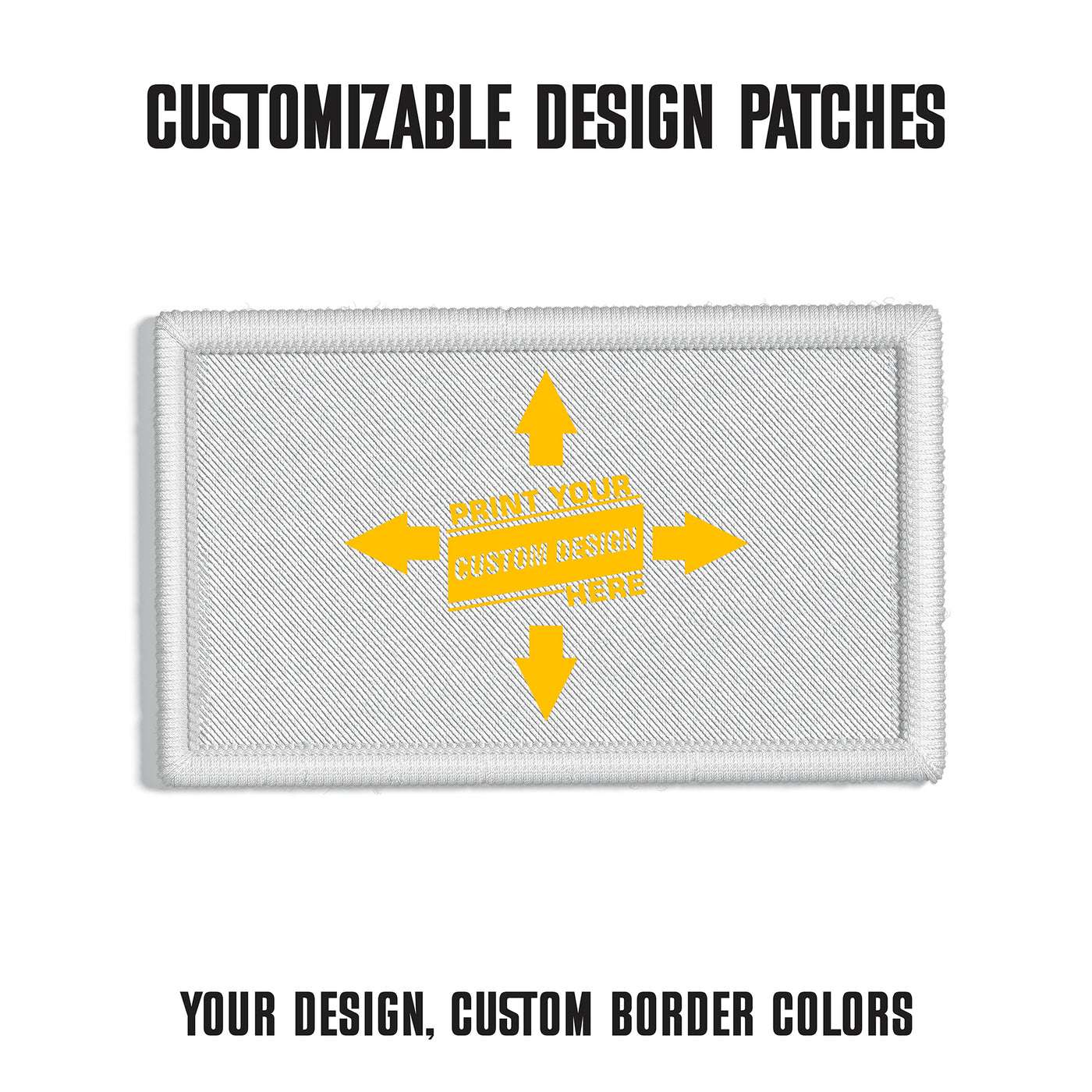 Customized Rectangle Patch Design Your Own Custom Sublimated Patches — Rectangle – Wyrm Sports