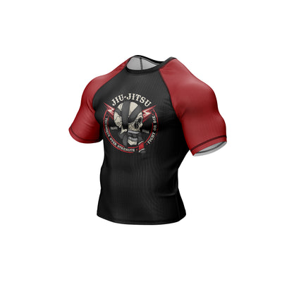 Red Skull Compression Top