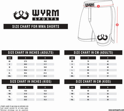 Custom White MMA Shorts