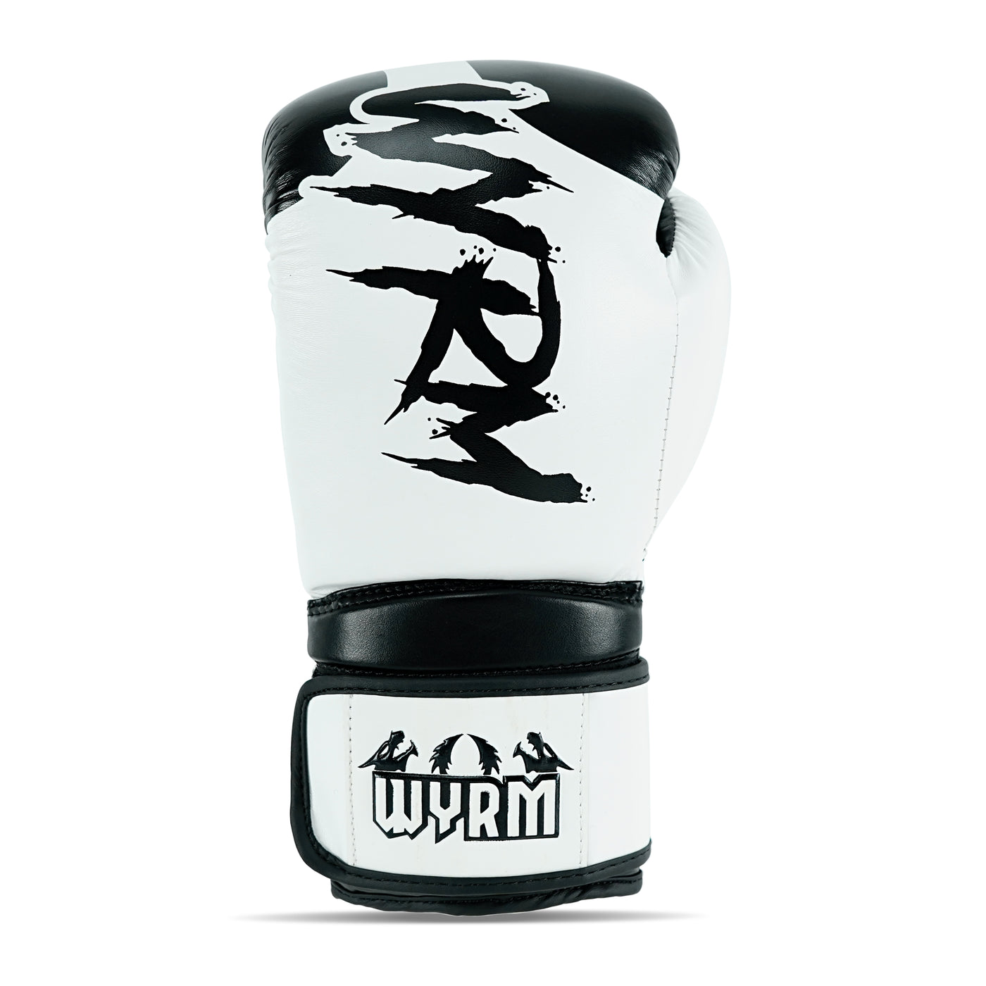 Matador White/Black Leather Boxing Gloves