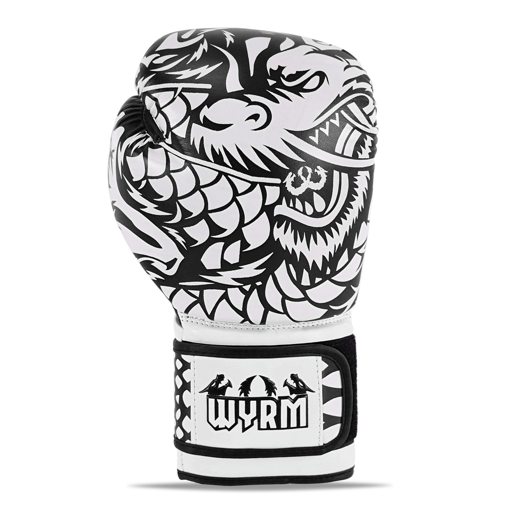 Dragon Gold/Black Leather Boxing Gloves – Wyrm Sports