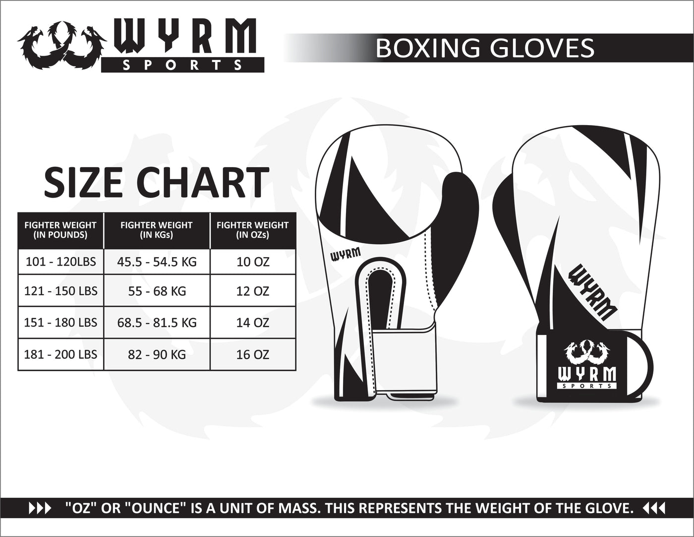 Pulse Black/White Leather Boxing Gloves