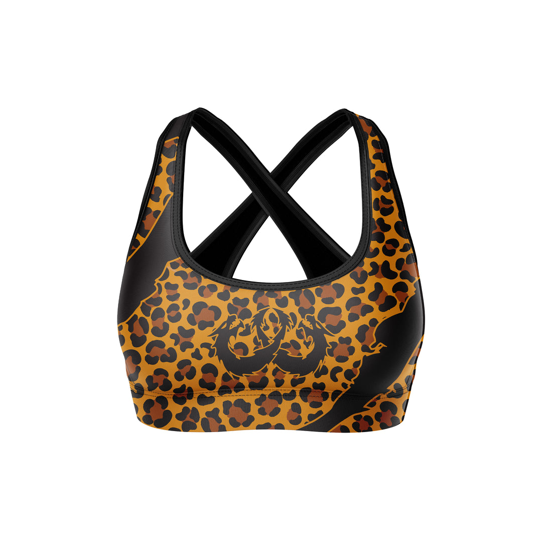 cheetah nike sports bra