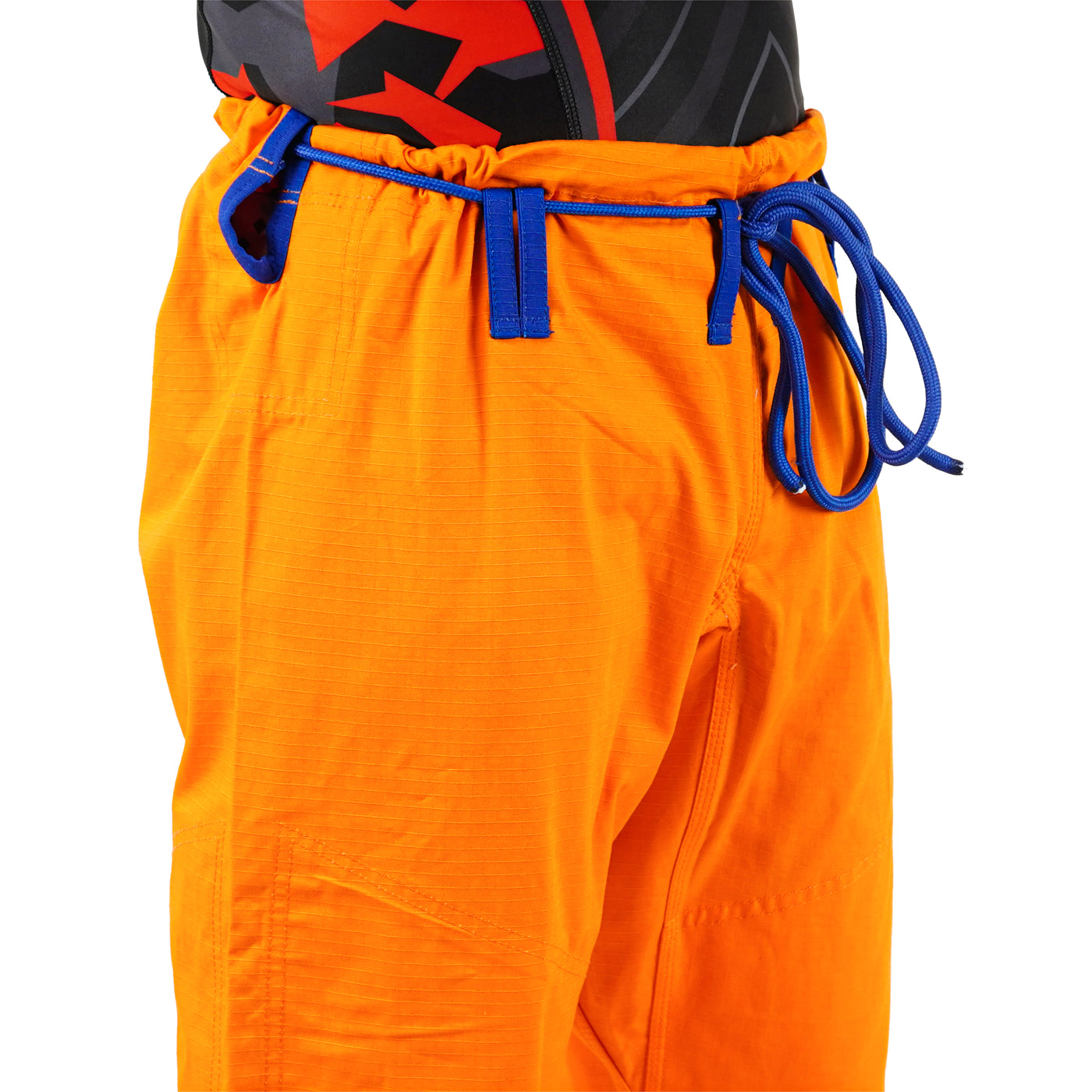 Premium Customized Logo Orange with Blue Lapel Brazilian Jiu Jitsu Gi