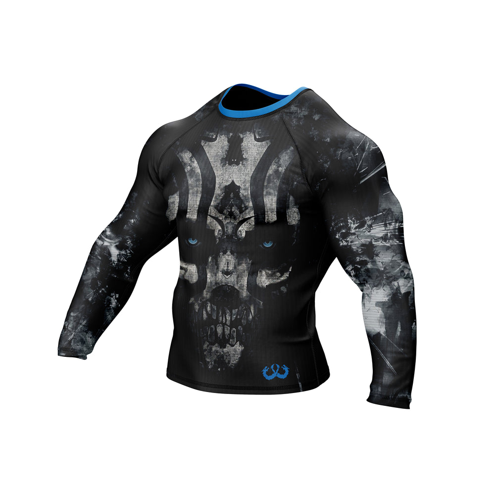 Rashguard Btoperform DRAGON Manches Longues Compression - Noir XL