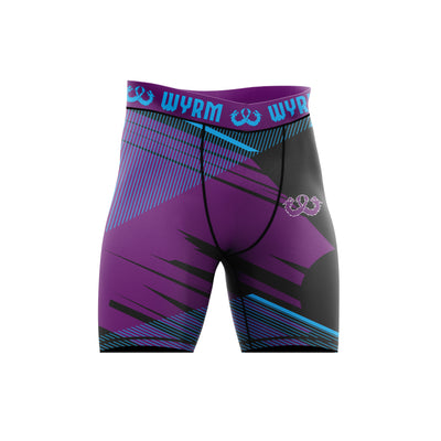 Purplerain Compression Shorts