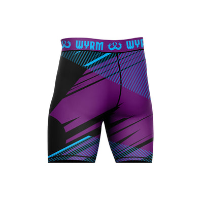 Purplerain Compression Shorts