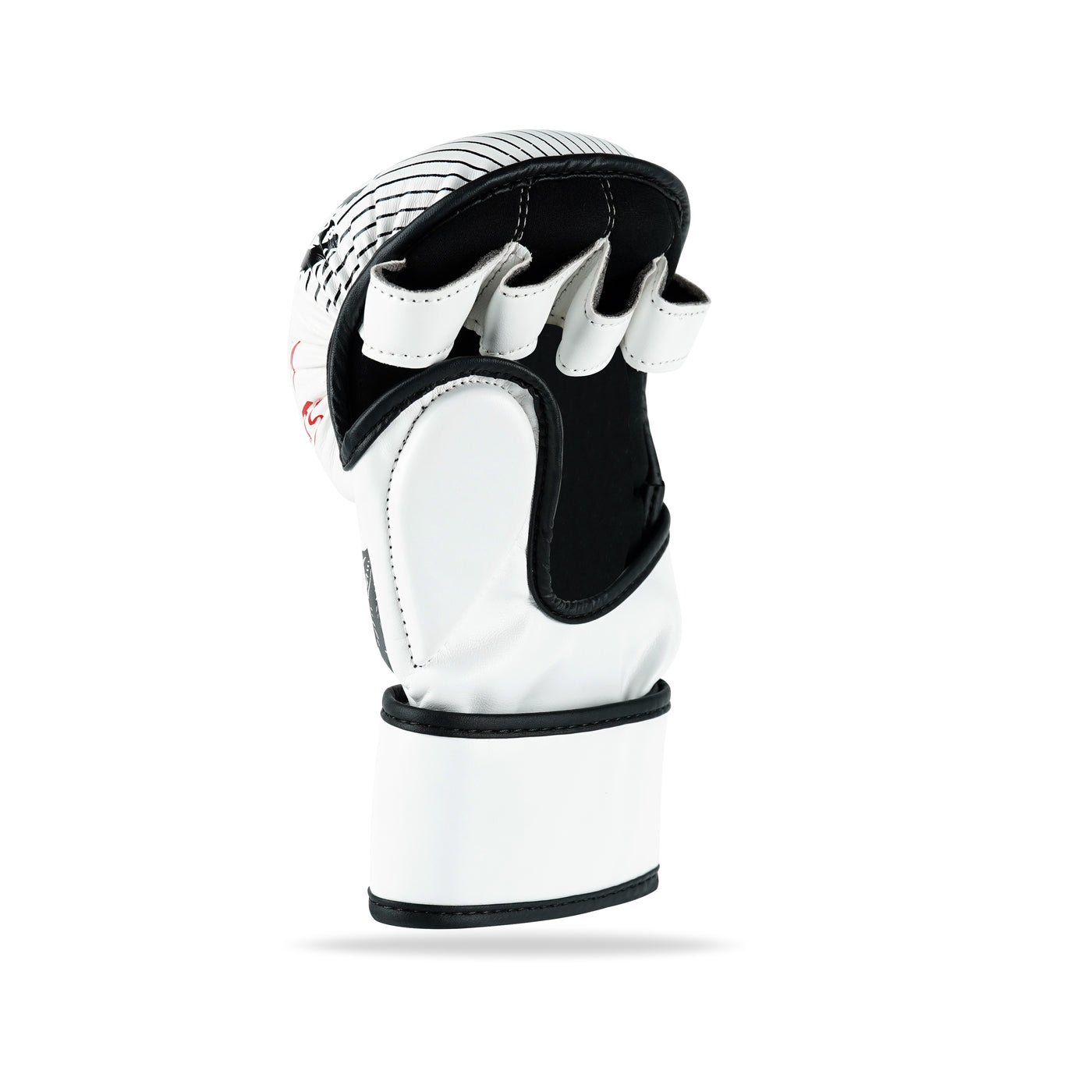 Wolf White MMA Training Gloves