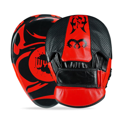 Canelo Red/Black Genuine Leather Focus Pads