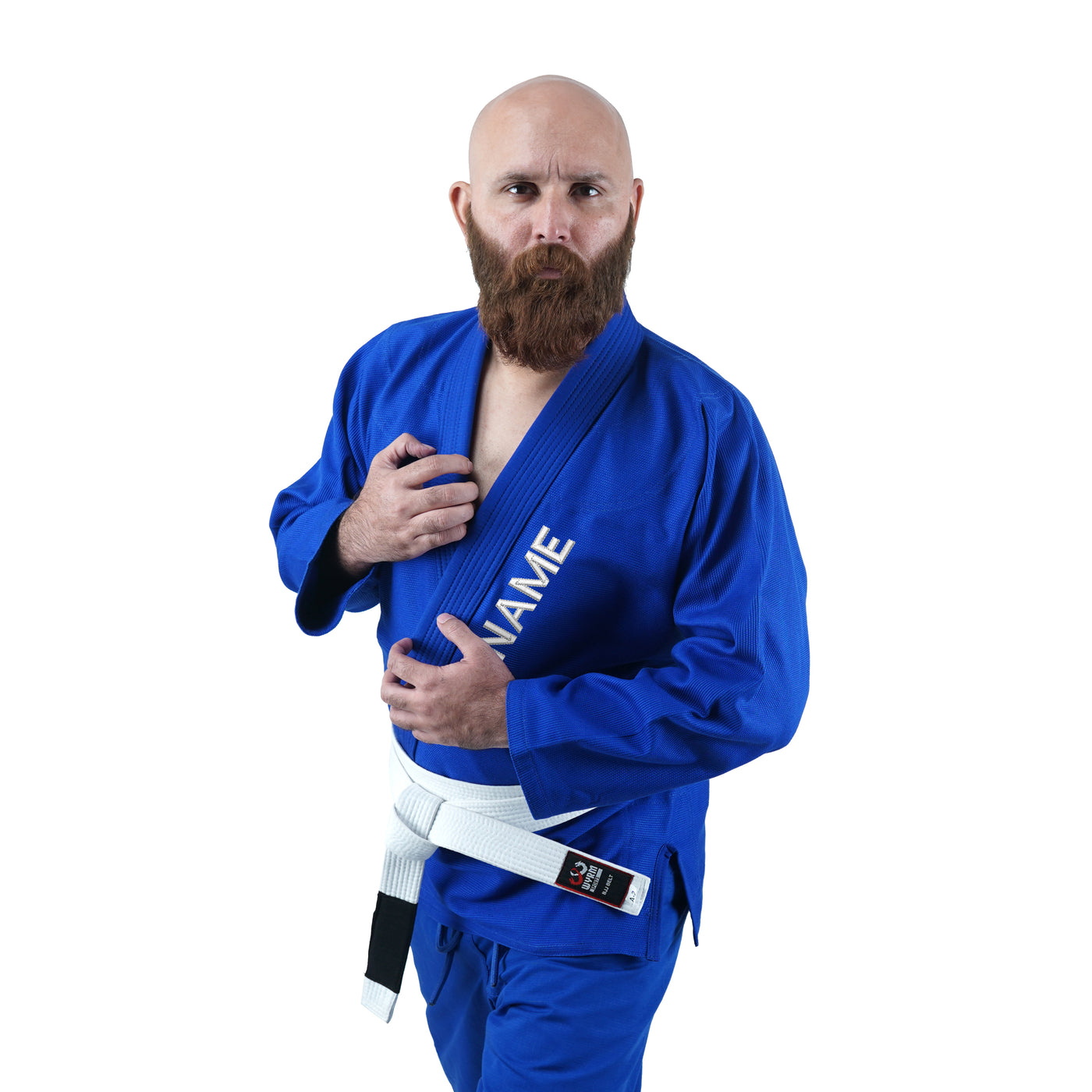 Customized Logo Blue Brazilian Jiu Jitsu Gi