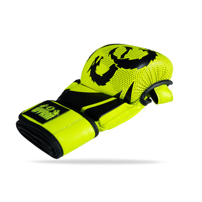 Krusher Yellow/Black  MMA Training Gloves