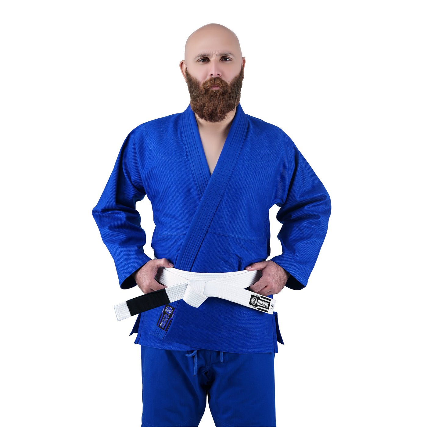 Plain Blue Brazilian Jiu Jitsu Gi