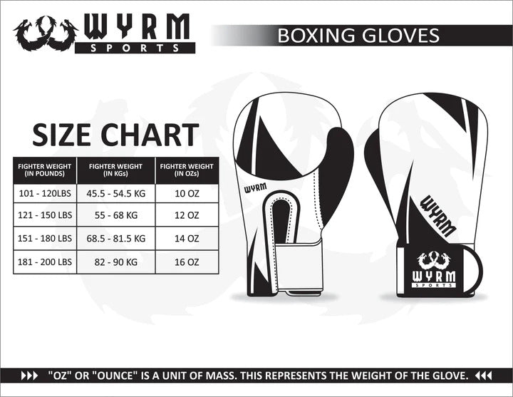 Custom Black PU Leather Boxing Training Gloves C18