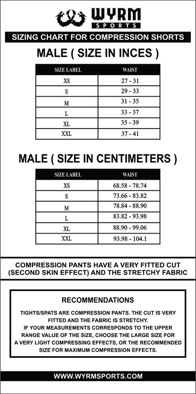 Customized Black Compression Shorts