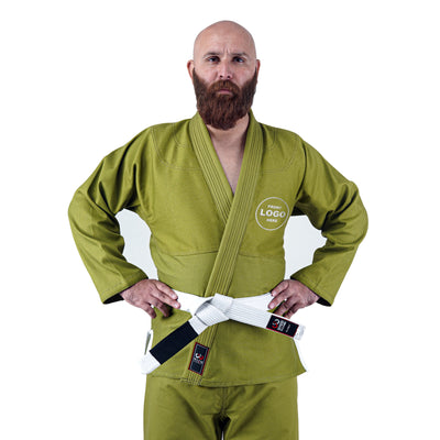 Custom Olive Green Brazilian Jiu Jitsu Gi