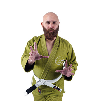 Custom Olive Green Brazilian Jiu Jitsu Gi