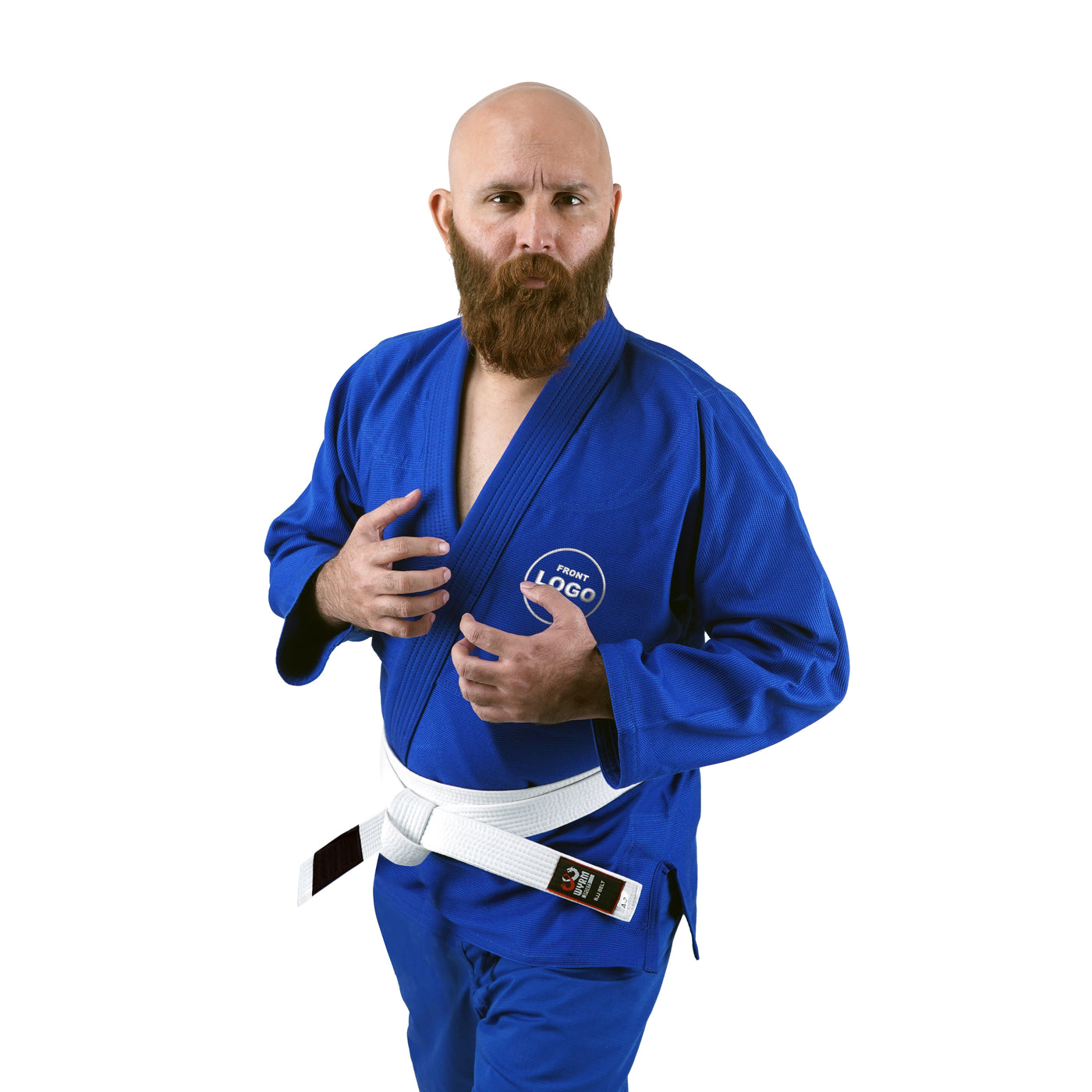 Custom Blue Brazilian Jiu Jitsu Gi