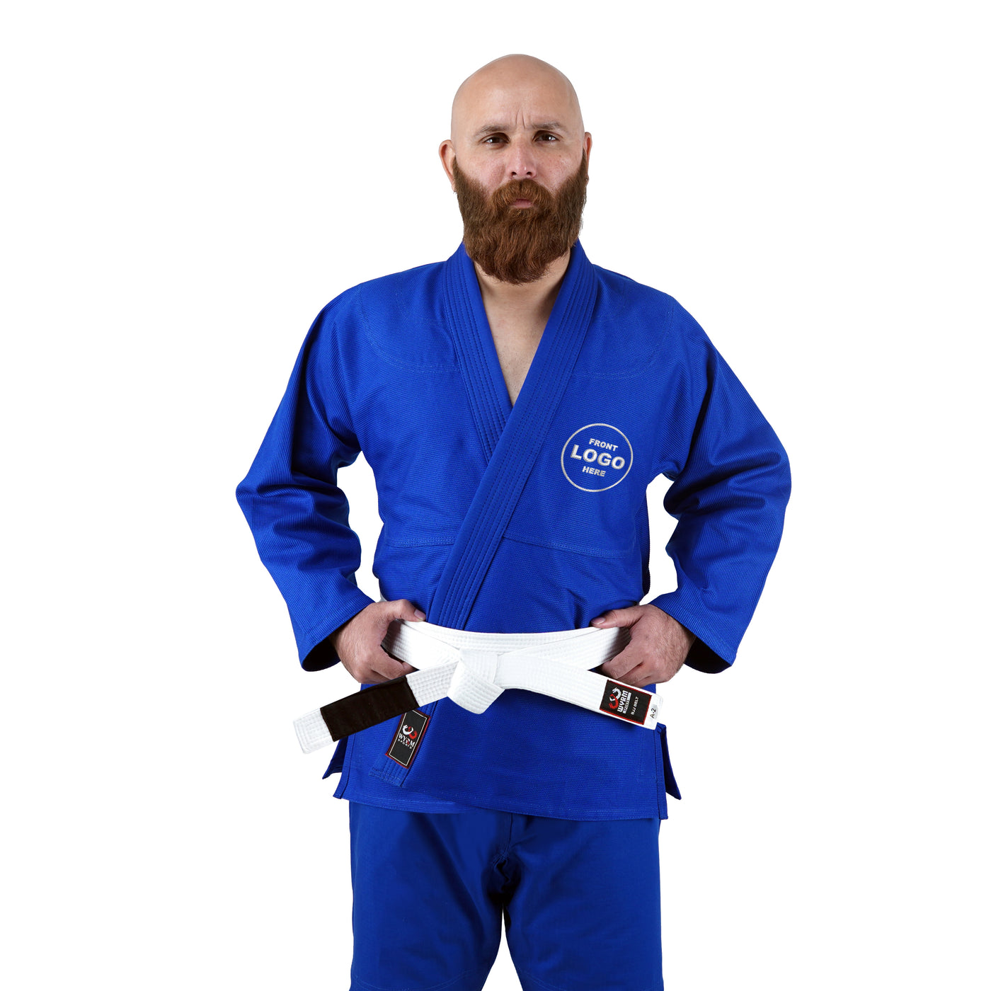 Custom Blue Brazilian Jiu Jitsu Gi
