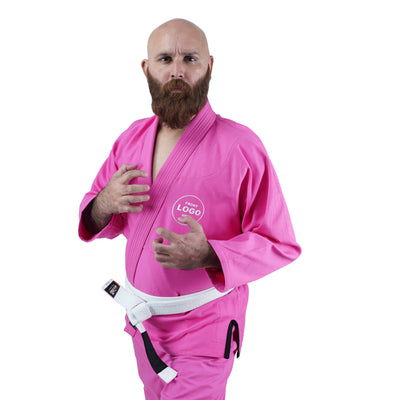 Custom Pink Brazilian Jiu Jitsu Gi